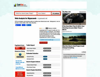myparaweb.net.cutestat.com screenshot