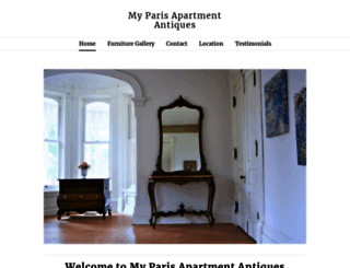 myparisapartment.ca screenshot