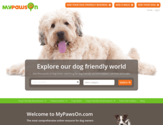 mypawson.com screenshot