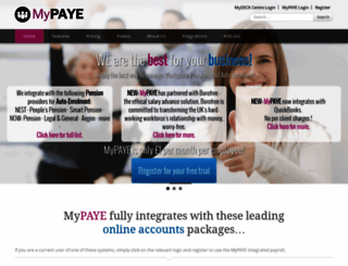 mypaye.co.uk screenshot
