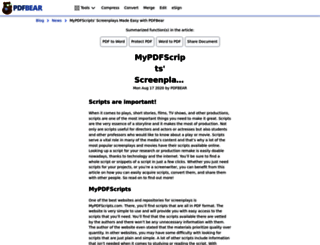 mypdfscripts.com screenshot