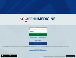 mypennmedicine.com screenshot