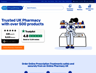 mypharmacy.co.uk screenshot