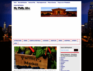 myphillyalive.com screenshot