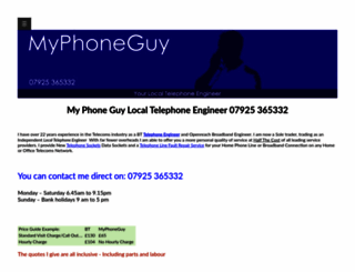 myphoneguy.co.uk screenshot
