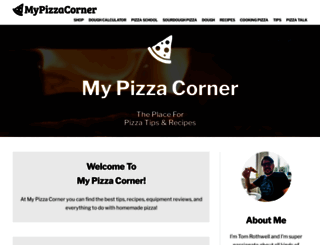 mypizzacorner.com screenshot