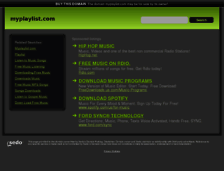 myplaylist.com screenshot