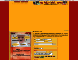 mypokecard.com screenshot