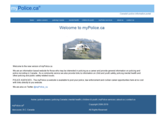 mypolice.ca screenshot