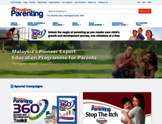 mypositiveparenting.org screenshot