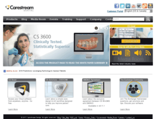mypractice.carestreamdental.com screenshot