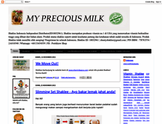 mypreciousmilk.blogspot.com screenshot