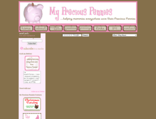 mypreciouspennies.blogspot.com screenshot