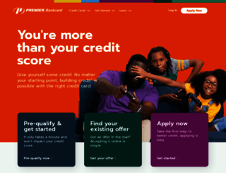 mypremiercreditcard.com screenshot