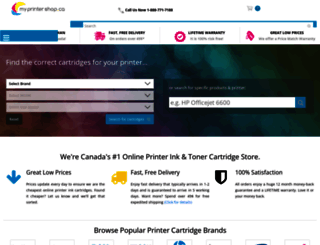 myprintershop.ca screenshot