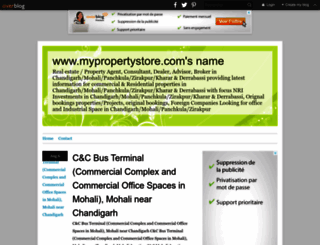 mypropertystore.over-blog.com screenshot