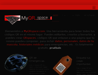 myqrspace.com screenshot