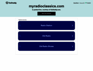 myradioclassics.com screenshot