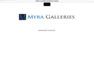 myragalleries.com screenshot