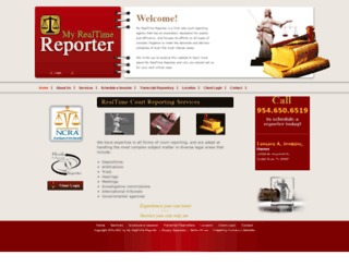 myrealtimereporter.com screenshot