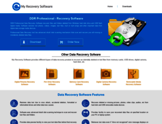myrecoverysoftware.com screenshot