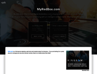 myredbox.com screenshot
