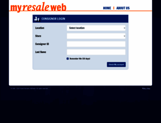 myresaleweb.com screenshot