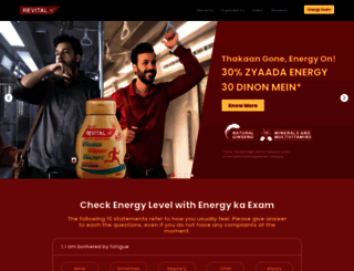 myrevital.com screenshot