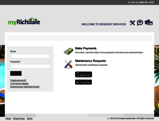 myrichdale.securecafe.com screenshot