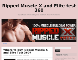 myrippedmusclesx.com screenshot
