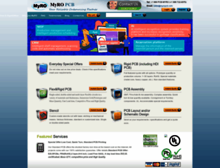 myropcb.com screenshot