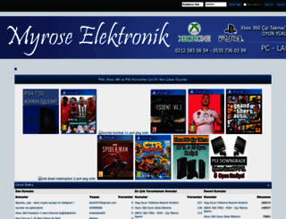 myroseelektronik.com screenshot