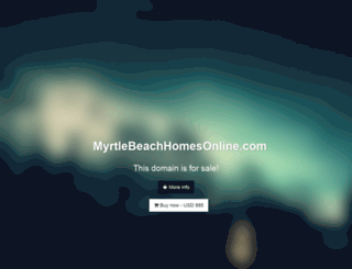 myrtlebeachhomesonline.com screenshot