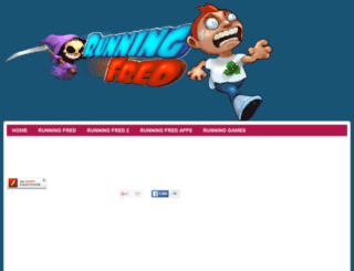 myrunningfred.com screenshot