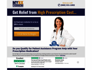 myrxadvocate.com screenshot