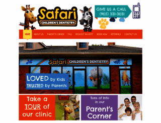 mysafaridentist.com screenshot