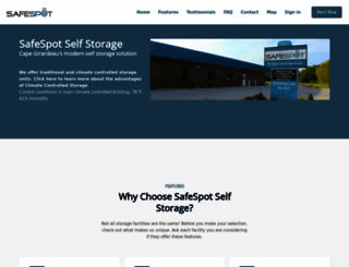 mysafespot.com screenshot