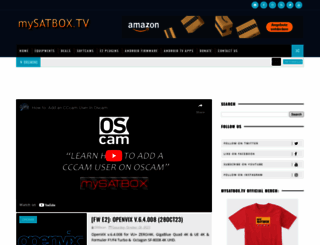 mysatbox.tv screenshot