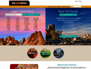 myscenicdrives.com screenshot