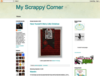 myscrappycorner.blogspot.com screenshot