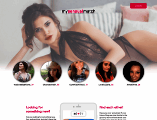 mysensualmatch.com screenshot