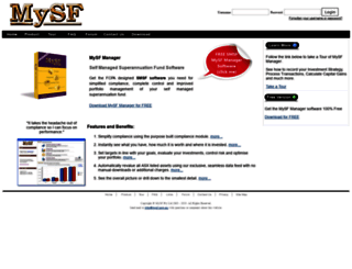 mysf.com.au screenshot