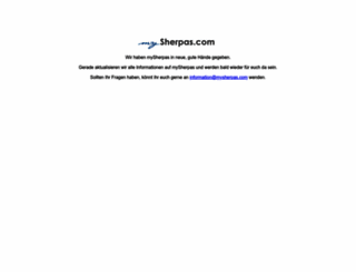 mysherpas.com screenshot