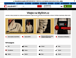 myshirt.cz screenshot