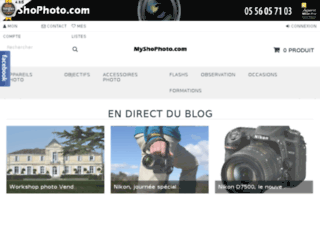 myshophoto.com screenshot