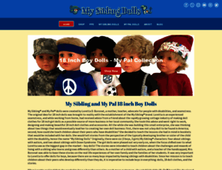 mysiblingdolls.com screenshot