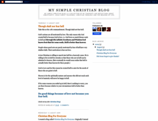 mysimplechristianblog.blogspot.com screenshot