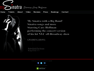 mysinatra.com screenshot