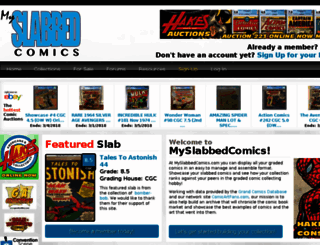 myslabbedcomics.com screenshot