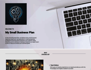 mysmallbusinessplan.com screenshot
